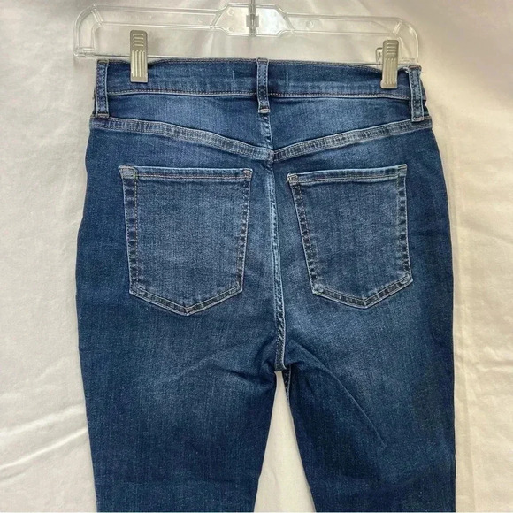 Free People Great Heights Frayed Skinny Jeans. - Picture 7 of 8